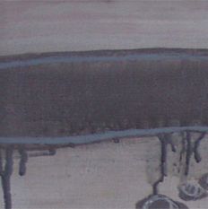 'String Time’, acrylic on canvas  32X39" / 80X99 cm, 2007