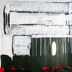 'Say My Name, Again', detail, acrylic on paper, 2006